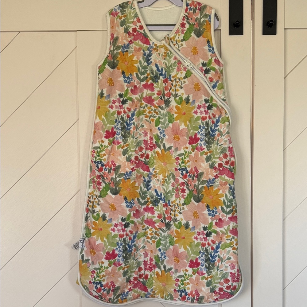 Floral Sleeveless Wrap-Style Sleep Sack - Multi Floral